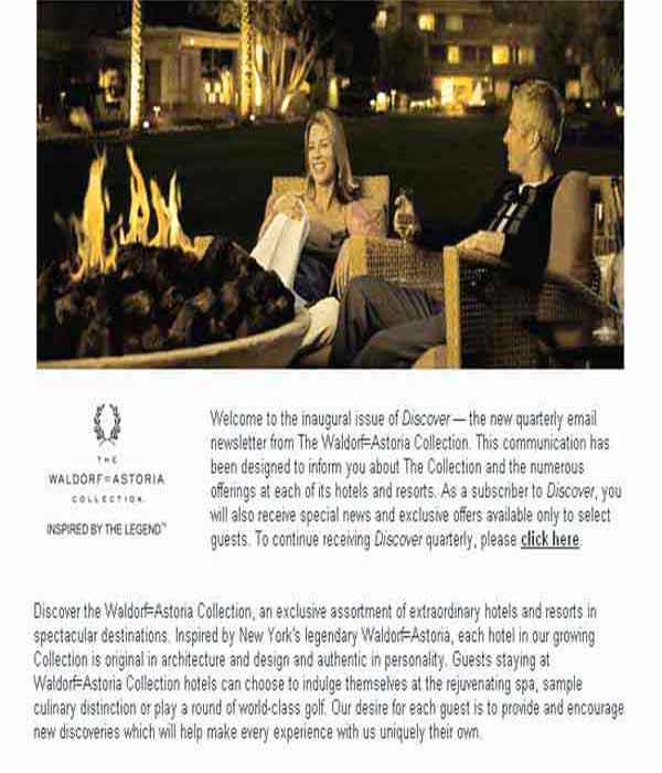 Discover the Waldorf Astoria collection, and exclusive assortment of extraordinary hotels and resorts in spectacular destinations. Inspired by New York's leggendary Waldorf Astoria, each hotel in awar growing Collection is original in architecture and design and authentic in personality.